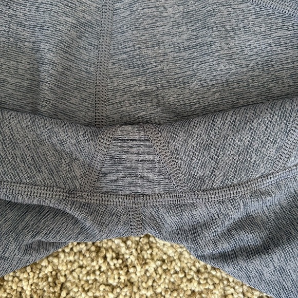 Outdoor Voices leggings. Excellent condition. Blue/grey heathered color. Size L - Picture 5 of 10